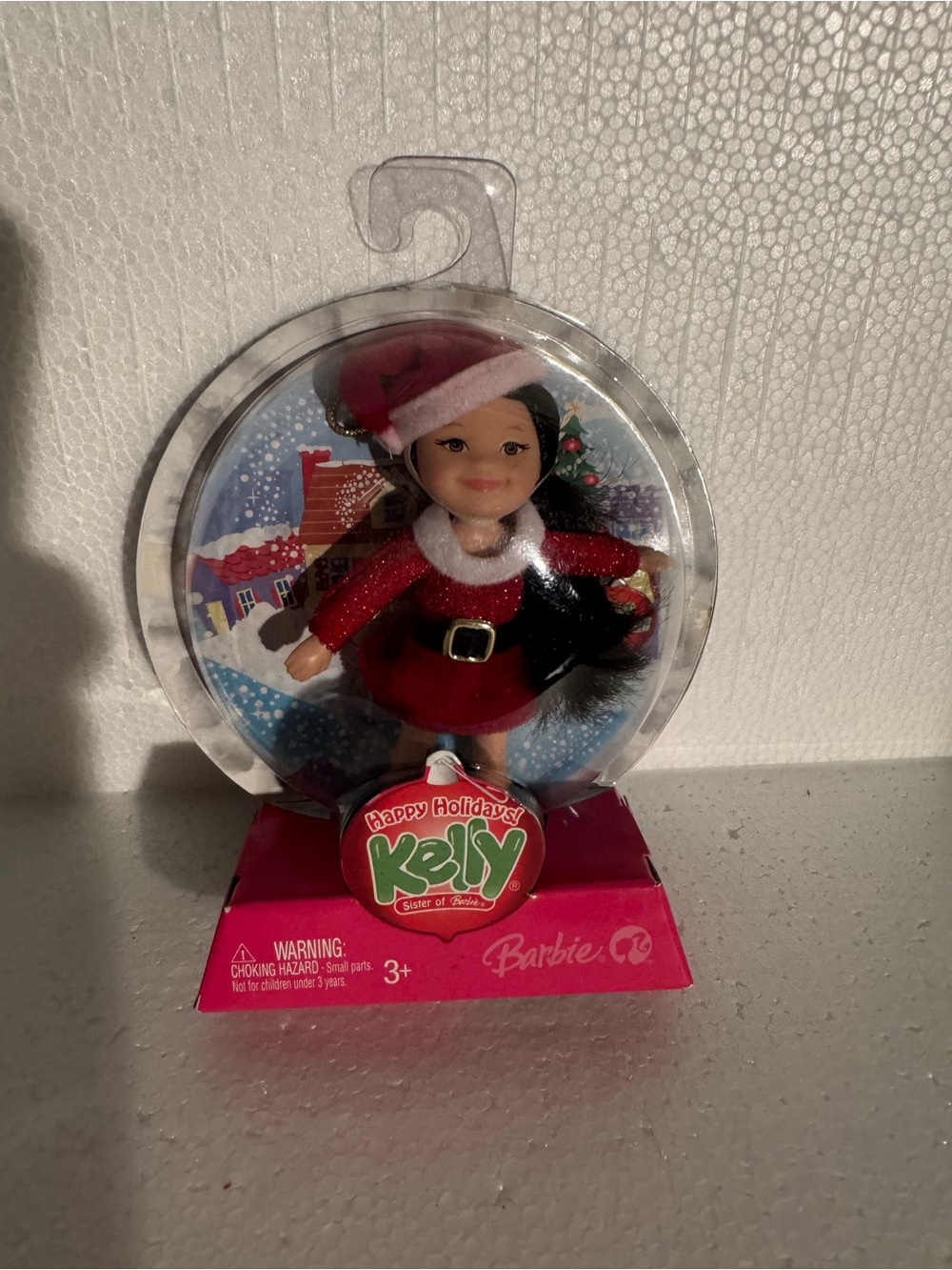 Mattel Barbie Happy Holidays Kayla Kelly Doll & Ornament (Model #K9187)